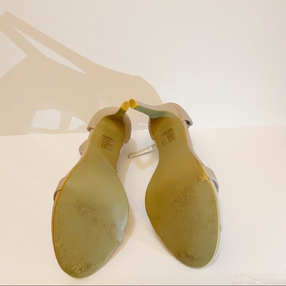 PLT Nude Toe Strap Heels - Picture 2 of 3